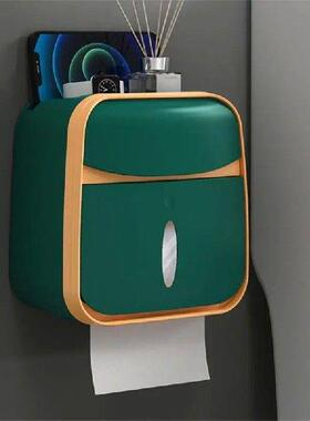 Toilet Paper Holder Bathroom Storage Organizer Shelves