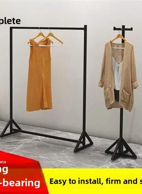 Clothing store display rack floor hangers for men and women