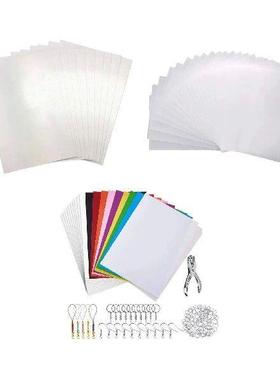 Heat Shrink Plastic Sheets DIY Blank Shrink Film Paper