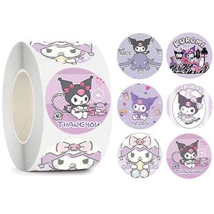 sanrio sticker roll kuromi melody cinnamonroll stickers贴纸