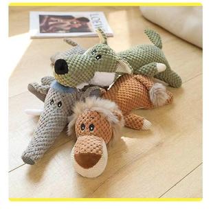 宠物玩具大中小型犬猫骨头耐撕扯咬发声磨牙棉绳解闷毛绒宠物狗