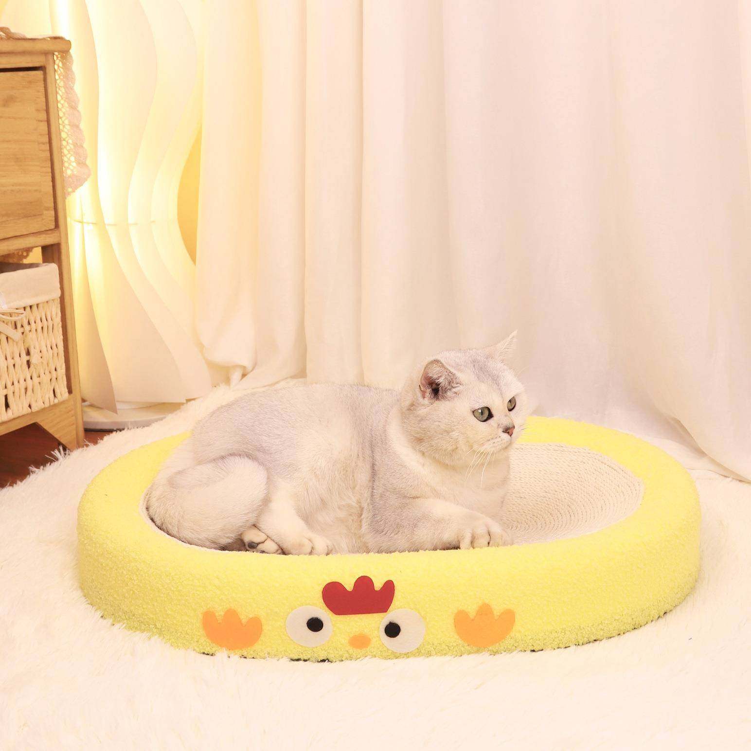 剑麻猫抓板窝耐磨不掉屑圆形猫抓盆猫窝一体大号猫咪磨爪玩具,宠物/宠物食品及用品,猫抓板,淘宝优惠券,粉丝福利购,淘宝优惠卷