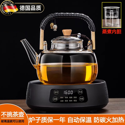 德国进口蒸煮一体耐高温煮茶器具