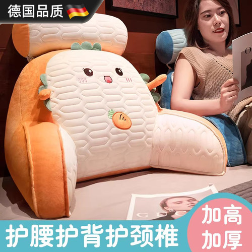 德国进口卧室宿舍椅软包护腰靠枕