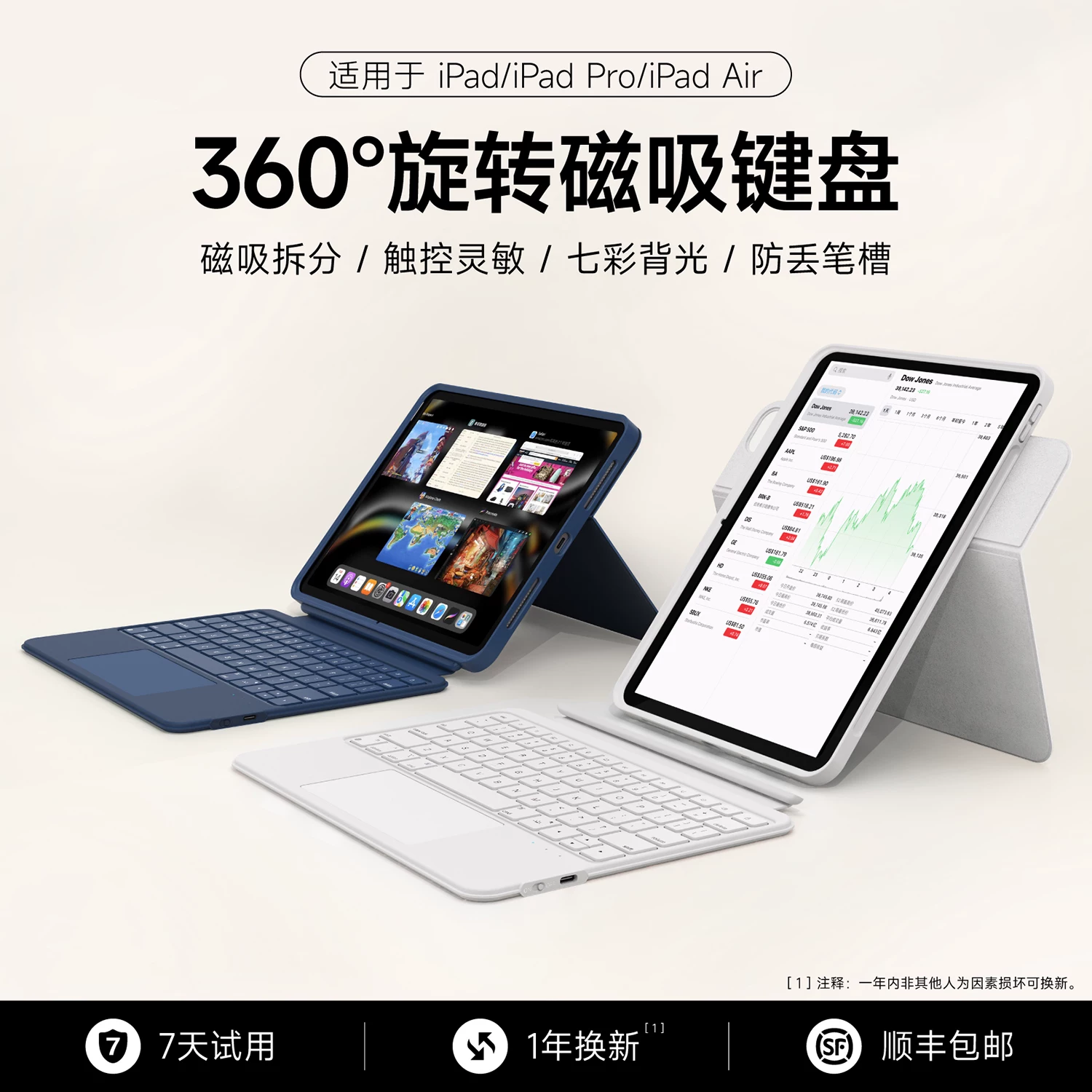 Compatible keyboard, protective case, bluetooth, 7/6/4/5, pro11, 11 inch, 11, 8/9