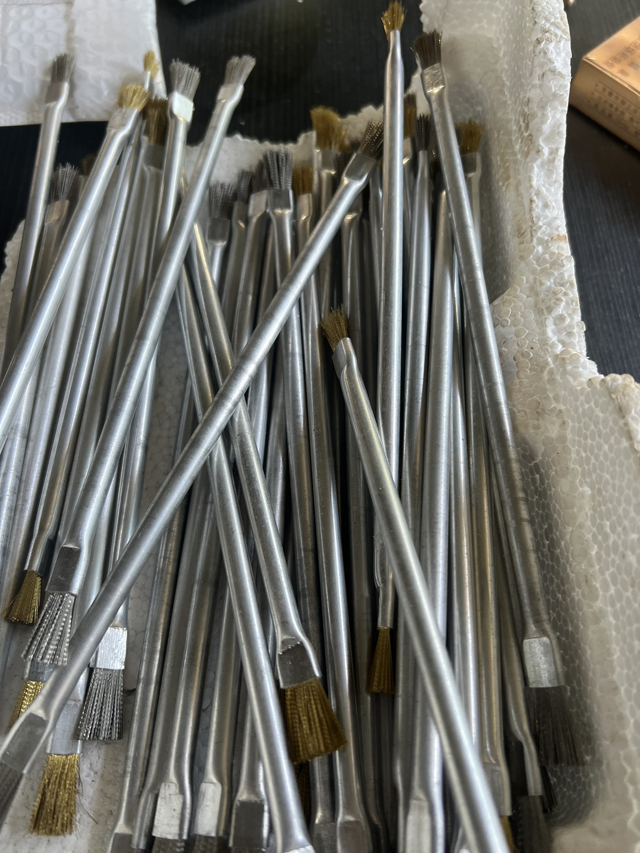 厂家双头不锈钢丝铜丝笔刷