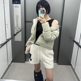 国现速发 RestAndRecreation 新款保暖轻薄连帽羽绒服外套男女款