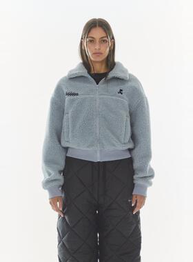 正品 Rest and Recreation羊羔绒外套秋冬款保暖摇粒绒夹克上衣女