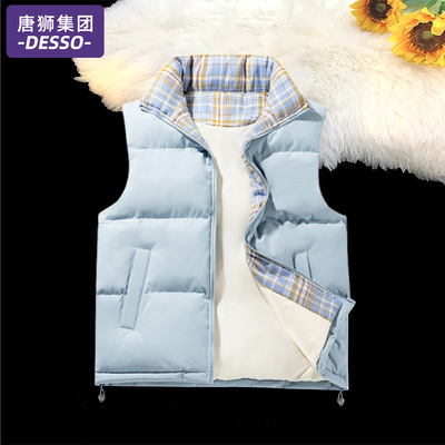 唐狮集团羽绒棉马甲女款秋冬季