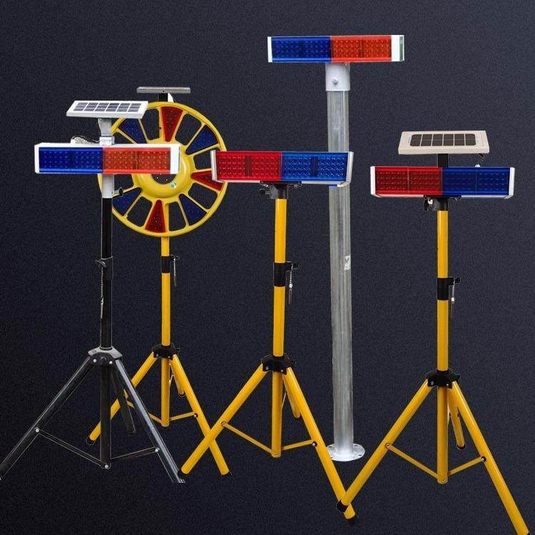 爆闪灯施工警示灯太阳能交通红蓝频闪灯道路口路障灯夜间闪光移动,机械设备,交通控制管理设备,淘宝优惠券,粉丝福利购,淘宝优惠卷