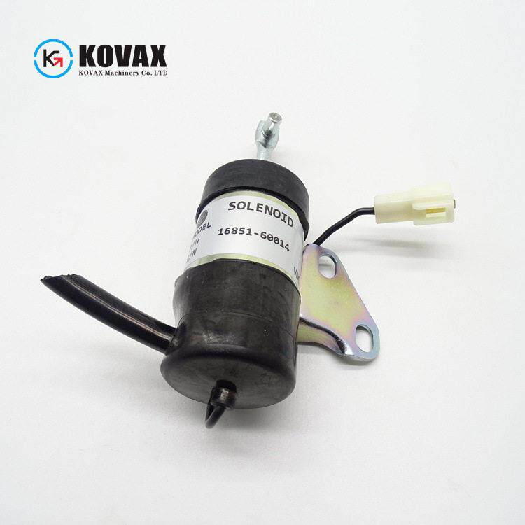 KOVAX 16851-60014挖掘机熄火开关D902 D722 RTV900熄火电磁阀