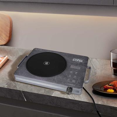 Winning Star家用智能触摸2000W大功率耐高温抛光黑晶面板电陶炉