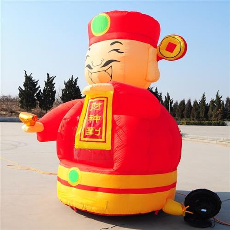 抓钱机商家商场道具梯形抽奖机抽奖吸睛促销游戏充气店铺店庆财神