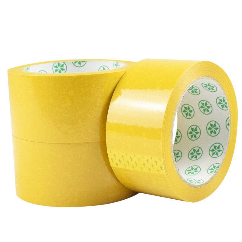 极速梵绅F045黄色封箱胶带宽48mm长75Y6卷L装BOPP打包胶纸快递纸