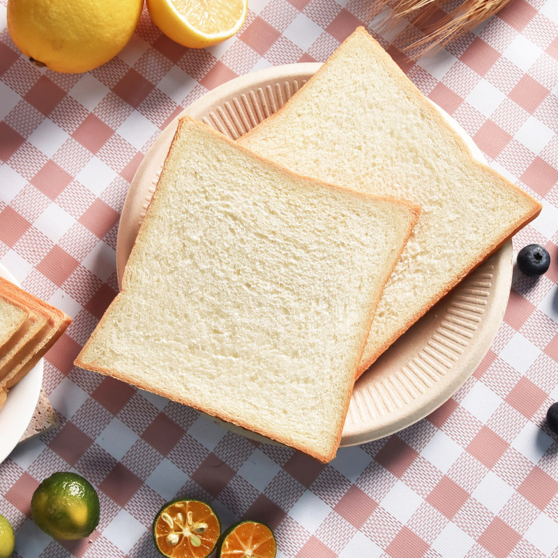 三明治专用吐司切片商用面包片全麦原味早餐手作材料老式土司方包