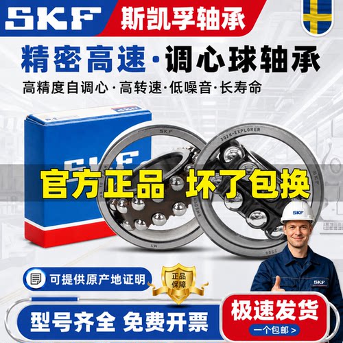 SKF进口轴承 2207 2208 2209 2210 2211 2212 2213 E -2RS1 ETN9