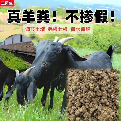 羊粪发酵有机肥纯羊粪肥