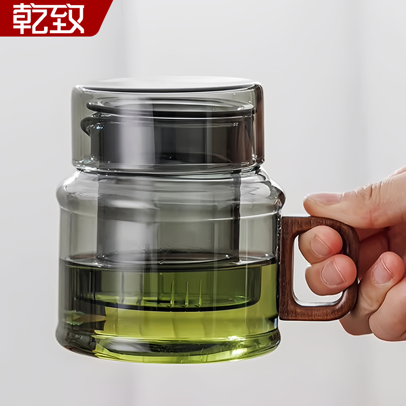 办公室新款创意个人玻璃泡茶壶