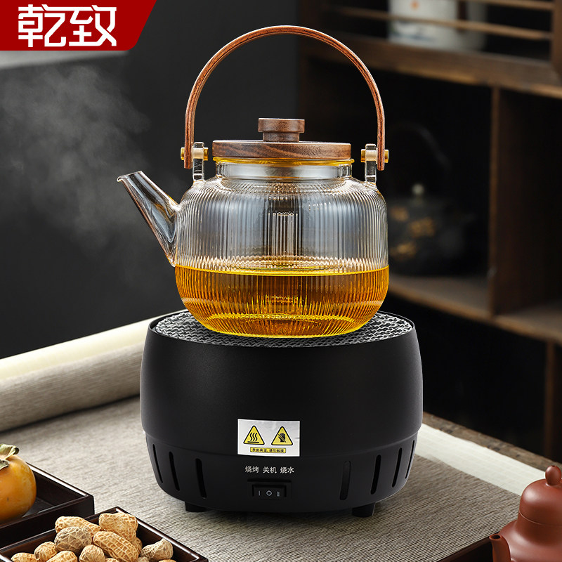 围炉煮茶户外小型烧烤炉茶壶套装