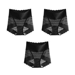 软蕾丝高腰无痕轻感收腹不卷边聚乳酸蚕丝底档内裤女2455棉,女士内衣/男士内衣/家居服,女三角裤,淘宝优惠券,粉丝福利购,淘宝优惠卷