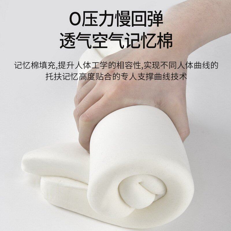 汽车腰靠腰托夏季专用记忆棉钢丝透气座椅冰丝护腰靠背车载用靠垫