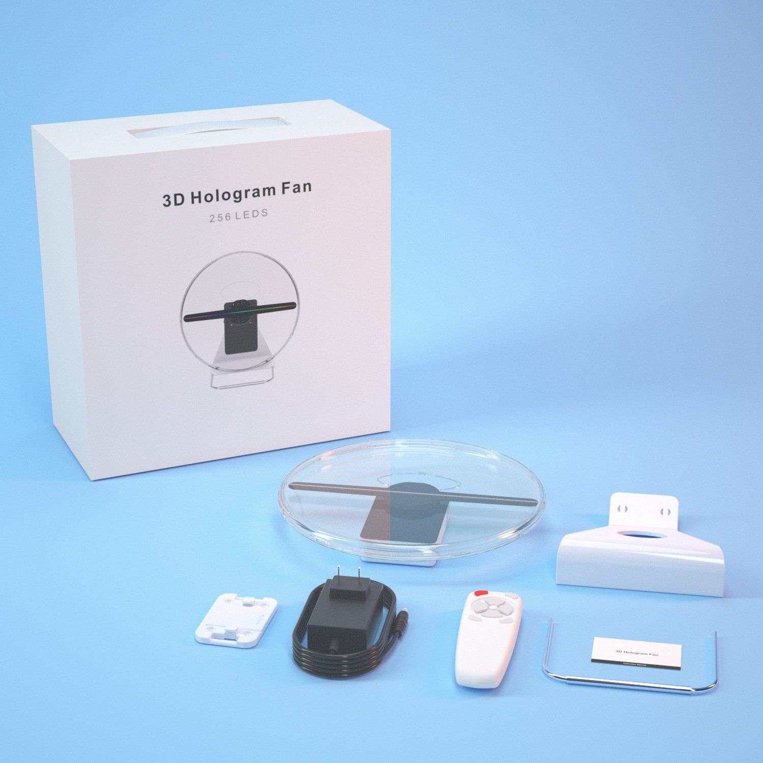 台式裸眼3d广告机  桌面立式风扇屏 户外显示器 小巧便捷随心展示,影音电器,广告机,淘宝优惠券,粉丝福利购,淘宝优惠卷