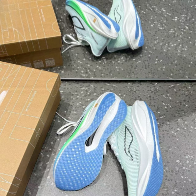 飞电5C跑步鞋男童碳板超轻减震回弹透气训练竞速跑鞋儿童学生体测