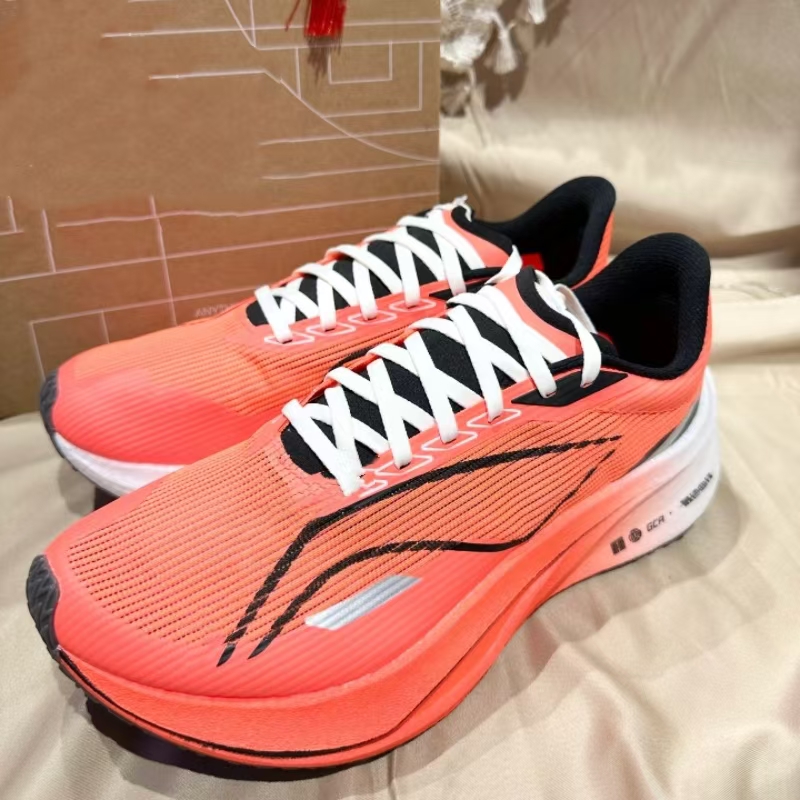 飞电4C碳板跑鞋软底减震青少年学生竞速运动鞋3C训练马拉松跑步鞋