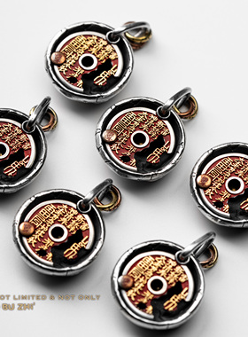 国风系列山鬼花钱吊坠