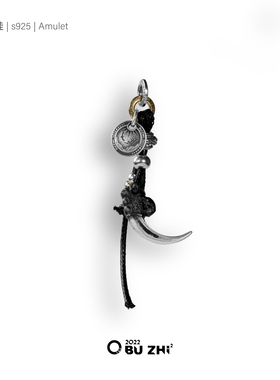 不止不只925银原创鹰爪佩挂吊坠