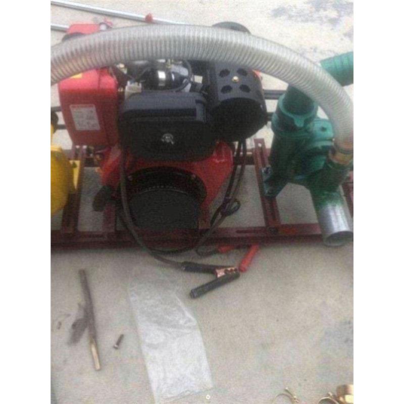 泵抽沙抽沙泵河底汽油机水冲抽沙泵河x底抽沙4机小型3寸汽油静音