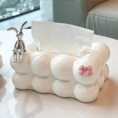 纸巾盒客厅轻奢高档家用创意纸盒