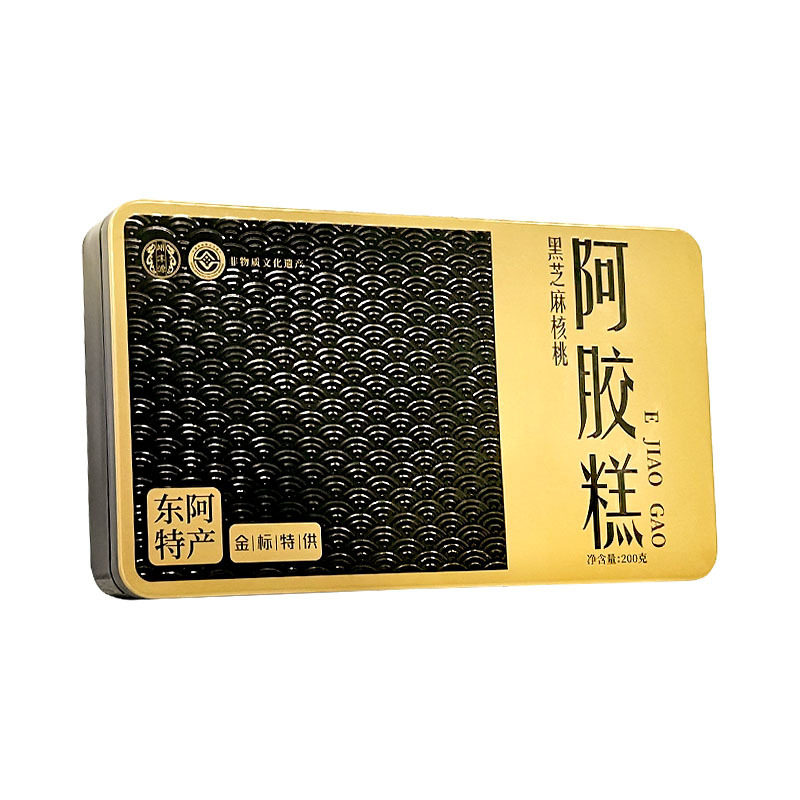 金标黑芝麻核桃阿胶糕东阿原产阿胶含量大于10%