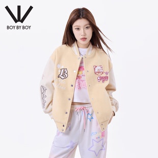 潮牌25春服夹克外套上衣女装 商场同款 BOY