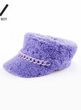时装帽BoyByBoy链条温暖