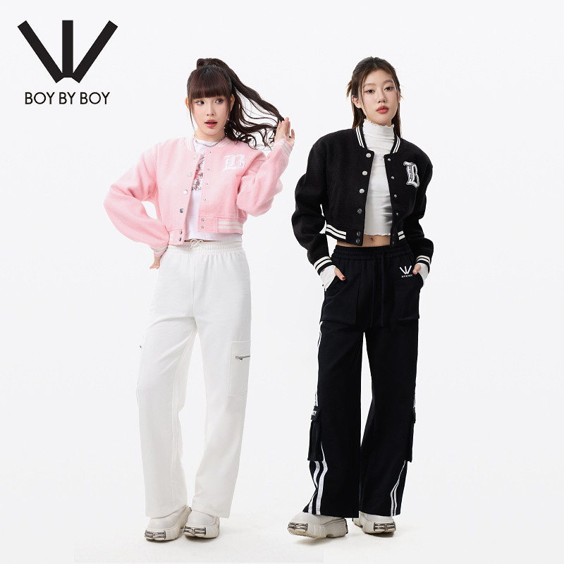 BOY BY BOY商场同款潮牌女装春季时尚宽松舒适针织外套W12008