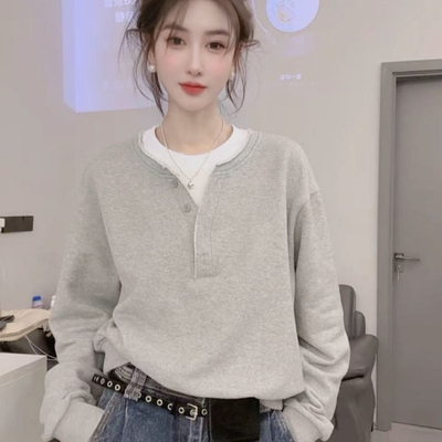 【送运费险】抖音爆款假两件上衣