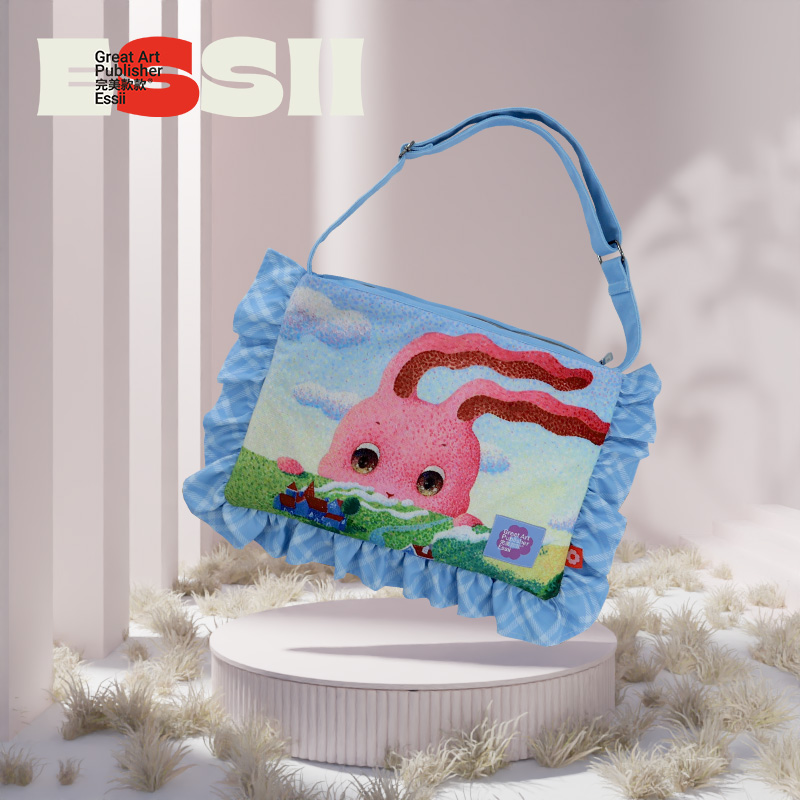 完美款款兔年潮兔枕头包