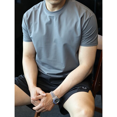 山系仿梭棉短袖T恤男士7A抗菌