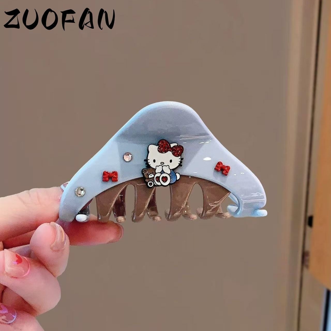 2025新潮新款少女可爱凯蒂猫中号抓夹精致时尚气质盘发夹抓夹头饰,饰品/流行首饰/时尚饰品新,民族风发饰,淘宝优惠券,粉丝福利购,淘宝优惠卷