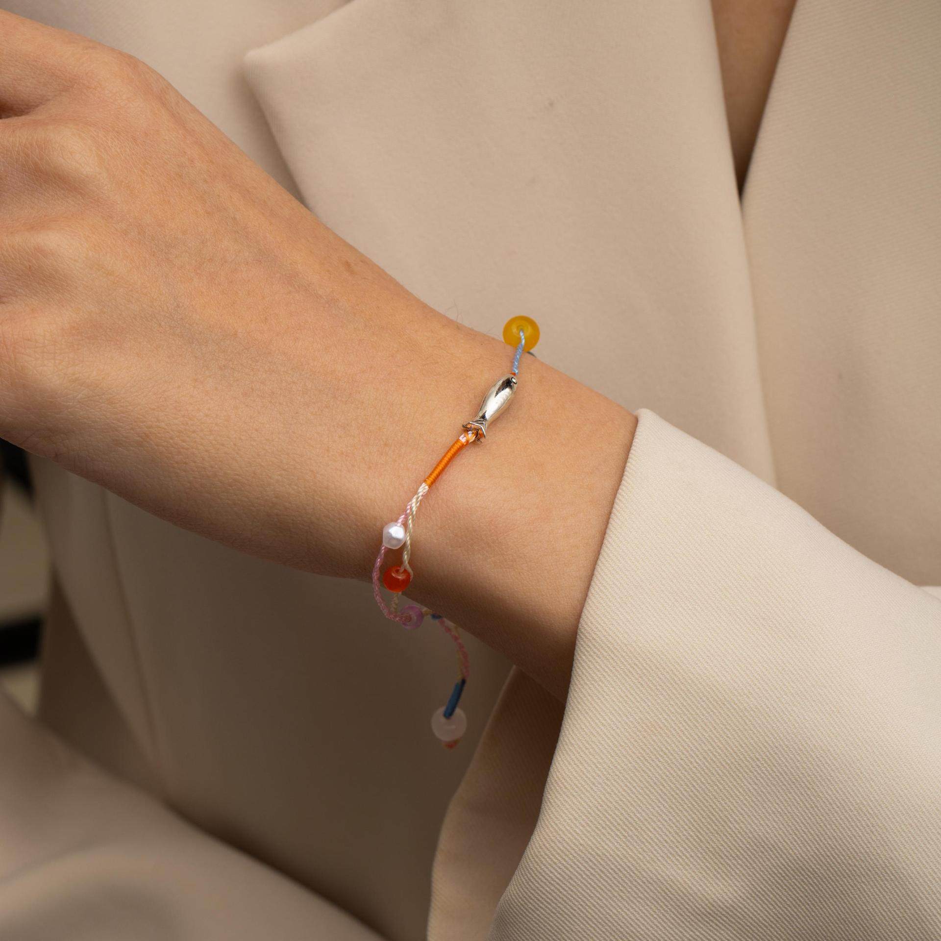 多巴胺彩色编织小鱼手绳新中式小清新甜美手链简约百搭小众手饰,饰品/流行首饰/时尚饰品新,手链,淘宝优惠券,粉丝福利购,淘宝优惠卷