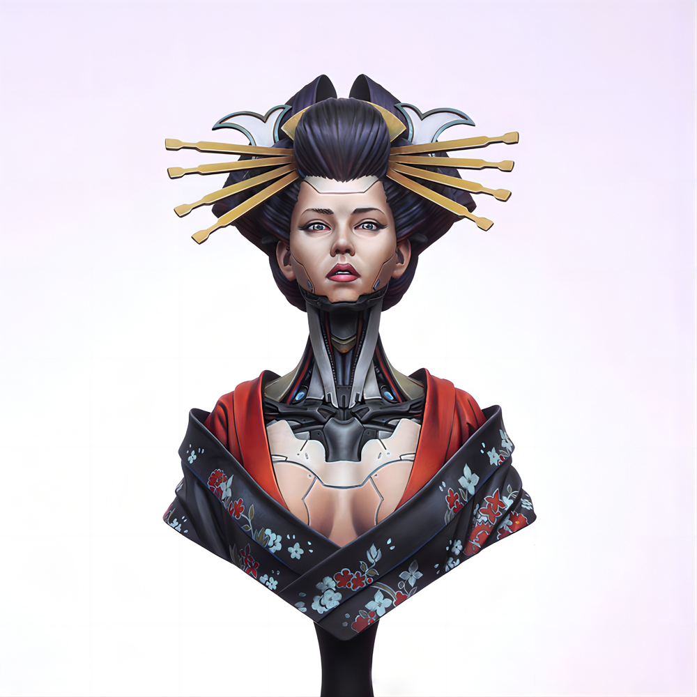 1/12兵人白模树脂模型