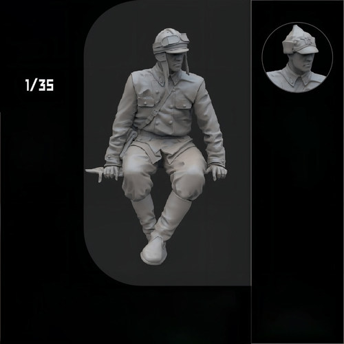 1/35兵人白模树脂模型