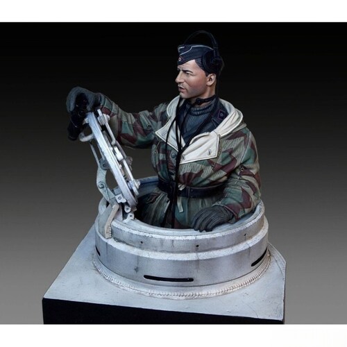 源模居GK 1/35树脂模型 德国坦克手(仅1人) 手办白模 986R
