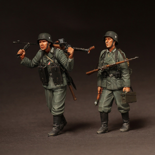 源模居GK树脂白模模型1/35 二战士兵 军事题材手办兵人军人296RQJ