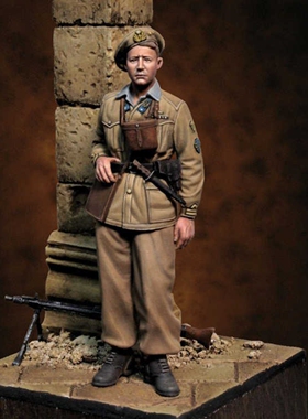 源模居GK 1/35树脂模型 二战意大利士兵 手办白模 907R