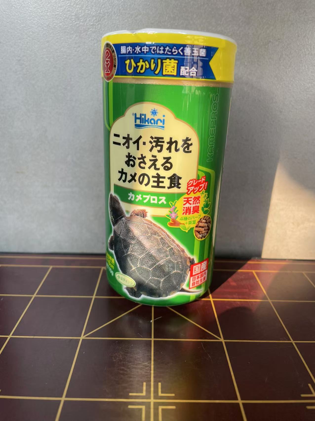 日本Hikari高蛋白龟粮善玉菌乌龟饲料高够力幼龟专用龟粮新日期