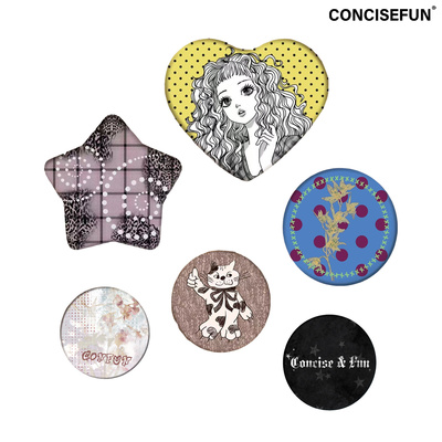 爱的形状异形吧唧徽章