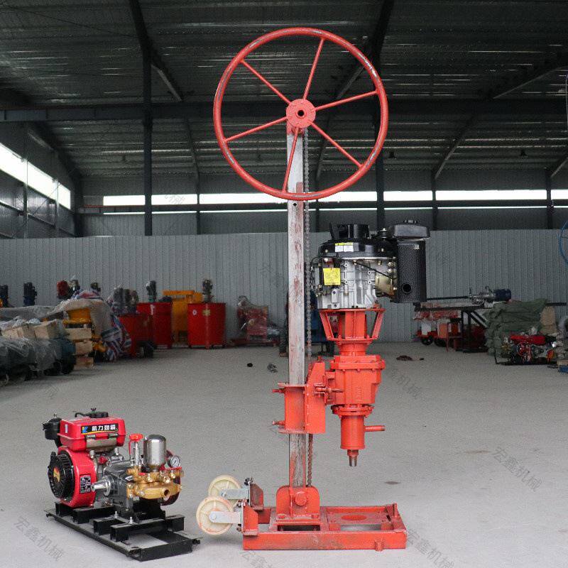 厂家现货回转式岩石勘探钻机 地质勘探岩石取芯钻机小型背包钻机