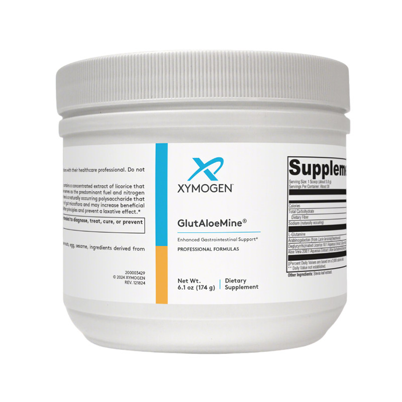 XYMOGEN 复合L-谷氨酰胺粉剂 GlutAloeMine174g/瓶效期2027/9